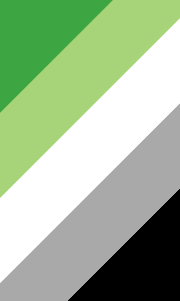 Diagonal Aromantic Flag