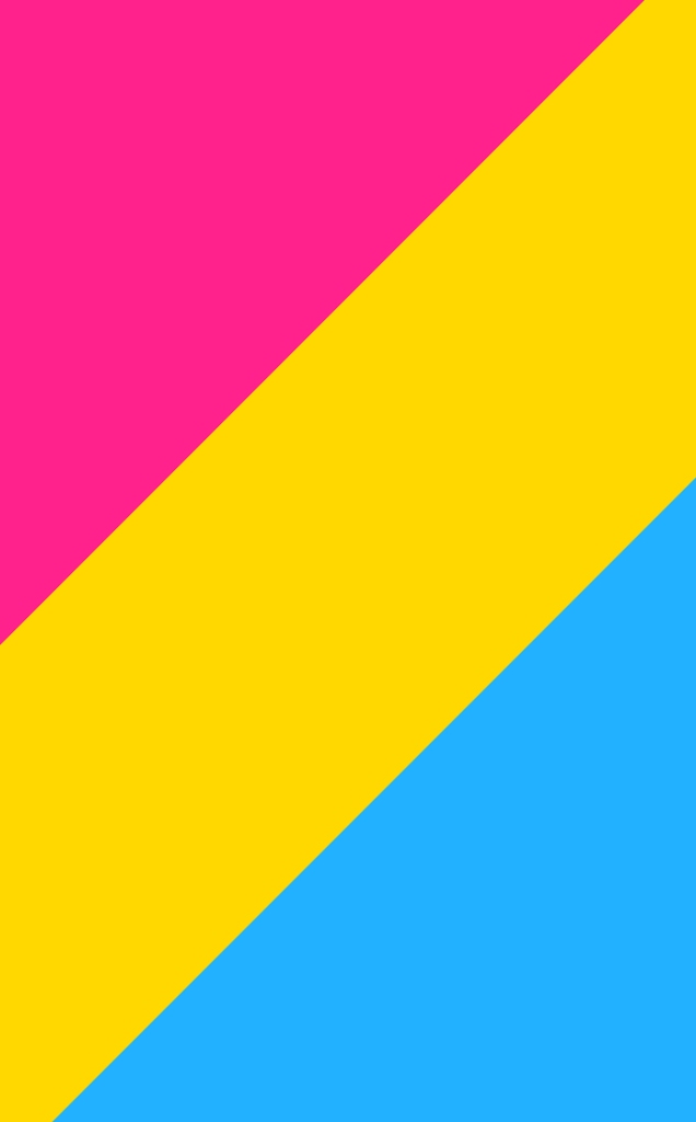Diagonal Pansexual flag