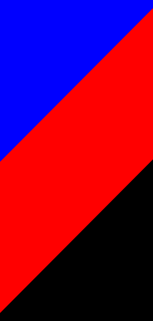 diagonal polyamorous flag